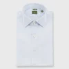 Slim-Fit Spread Collar Dress Shirt In Sky Poplin