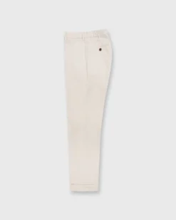 Garment-Dyed Sport Trouser In Stone Lightweight Twill