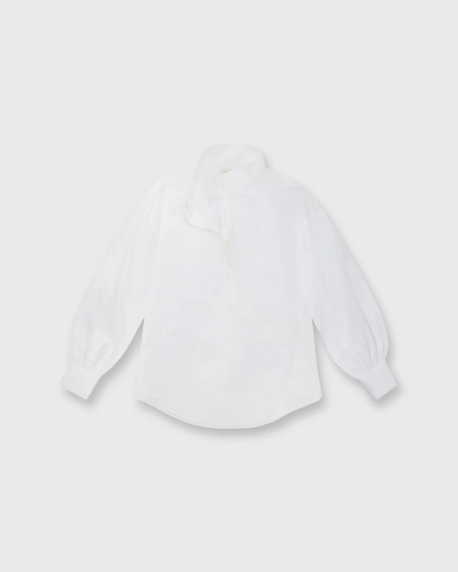 Anaya Popover Shirt In White Poplin 1 Anaya Popover Shirt In White Poplin