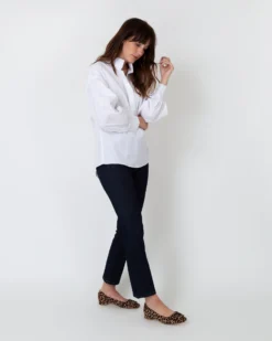 Anaya Popover Shirt In White Poplin 13 Anaya Popover Shirt In White Poplin -ULLA JOHNSON SHOP S36446 6