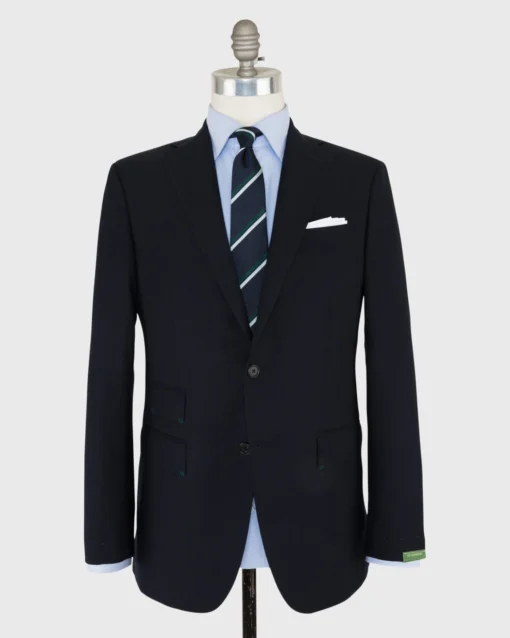 Kincaid No. 3 Jacket In Navy High-Twist -ULLA JOHNSON SHOP S36724 2