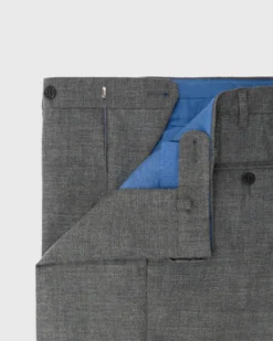 Dress Trouser In Mid-Grey High-Twist -ULLA JOHNSON SHOP S38454 3