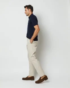 Rally Polo Sweater In Navy Cotton 14 Rally Polo Sweater In Navy Cotton -ULLA JOHNSON SHOP S39890 5868