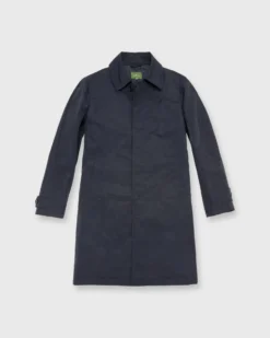 Cashball Traveler's Trench In Navy Nylon