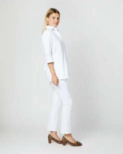 Designer Tunic In White Roxford -ULLA JOHNSON SHOP S4669 308