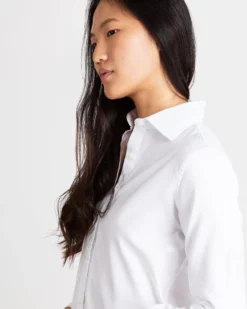 Director Shirt In White Roxford -ULLA JOHNSON SHOP S4675 3