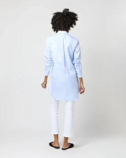 Director Shirt In Sky Blue Roxford -ULLA JOHNSON SHOP S4677 3149