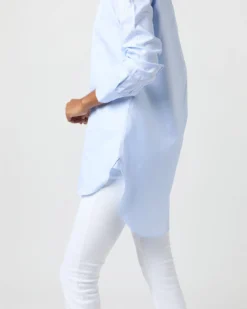 Director Shirt In Sky Blue Roxford -ULLA JOHNSON SHOP S4677 3199