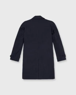 Traveler's Trench In Navy Nylon -ULLA JOHNSON SHOP S49872 2