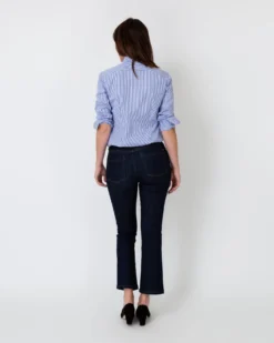 Icon Spread Shirt In Blue Bengal Stripe Poplin -ULLA JOHNSON SHOP S52018 5 b86ba685 c022 4d3d 8994 e65166a52f79