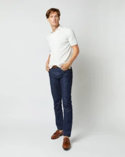 Rally Polo Sweater In Chalk Cotton -ULLA JOHNSON SHOP S55259 5612