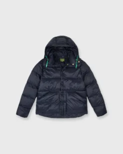 Cashball Jacket In Navy Nylon