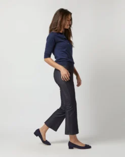 Natasha Polo Sweater In Navy Cashmere 10 Natasha Polo Sweater In Navy Cashmere -ULLA JOHNSON SHOP S58302 4680