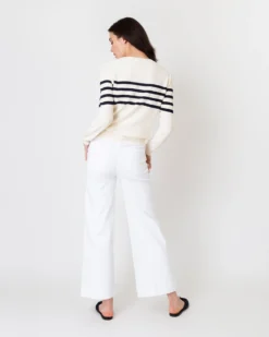 A.P.C. Ariane Sweater In Ecru -ULLA JOHNSON SHOP S61825 4