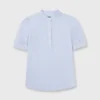 A.P.C. Ilna Blouse In Light Blue