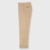 Dress Trouser In Camel Lightweight Twill