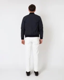 Bomber Jacket In Navy Dry Waxed Cotton 13 Bomber Jacket In Navy Dry Waxed Cotton -ULLA JOHNSON SHOP S63695 5