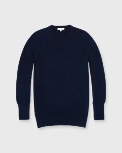 Cydney Boyfriend Crewneck Sweater In Navy Cashmere