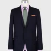 Kincaid No. 4 Jacket In Navy Escorial Wool Twill