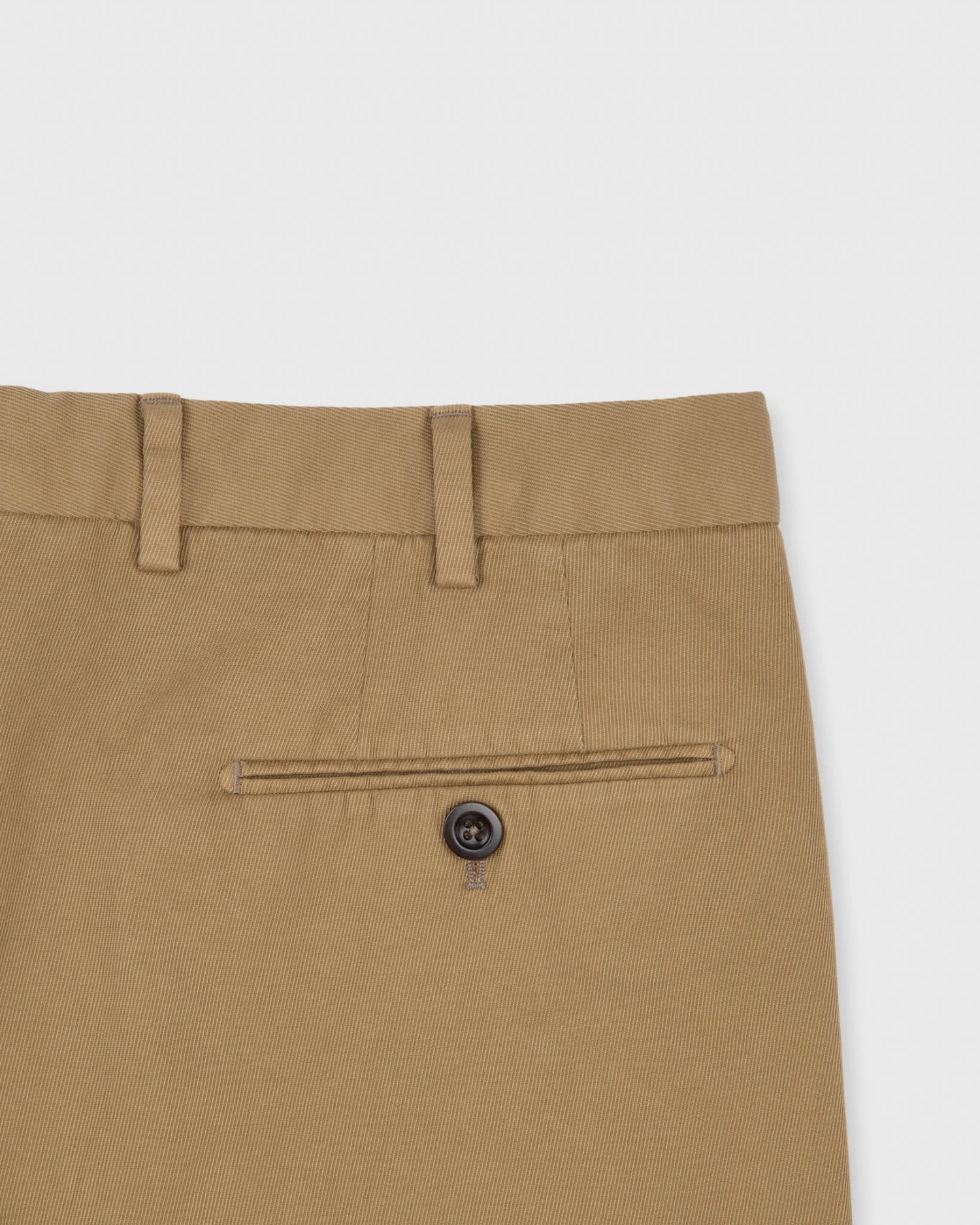 Garment-Dyed Sport Trouser In British Khaki High Ridge Twill 3 Garment-Dyed Sport Trouser In British Khaki High Ridge Twill - Image 3