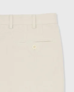 Garment-Dyed Sport Trouser In Cream Moleskin -ULLA JOHNSON SHOP S68082 148