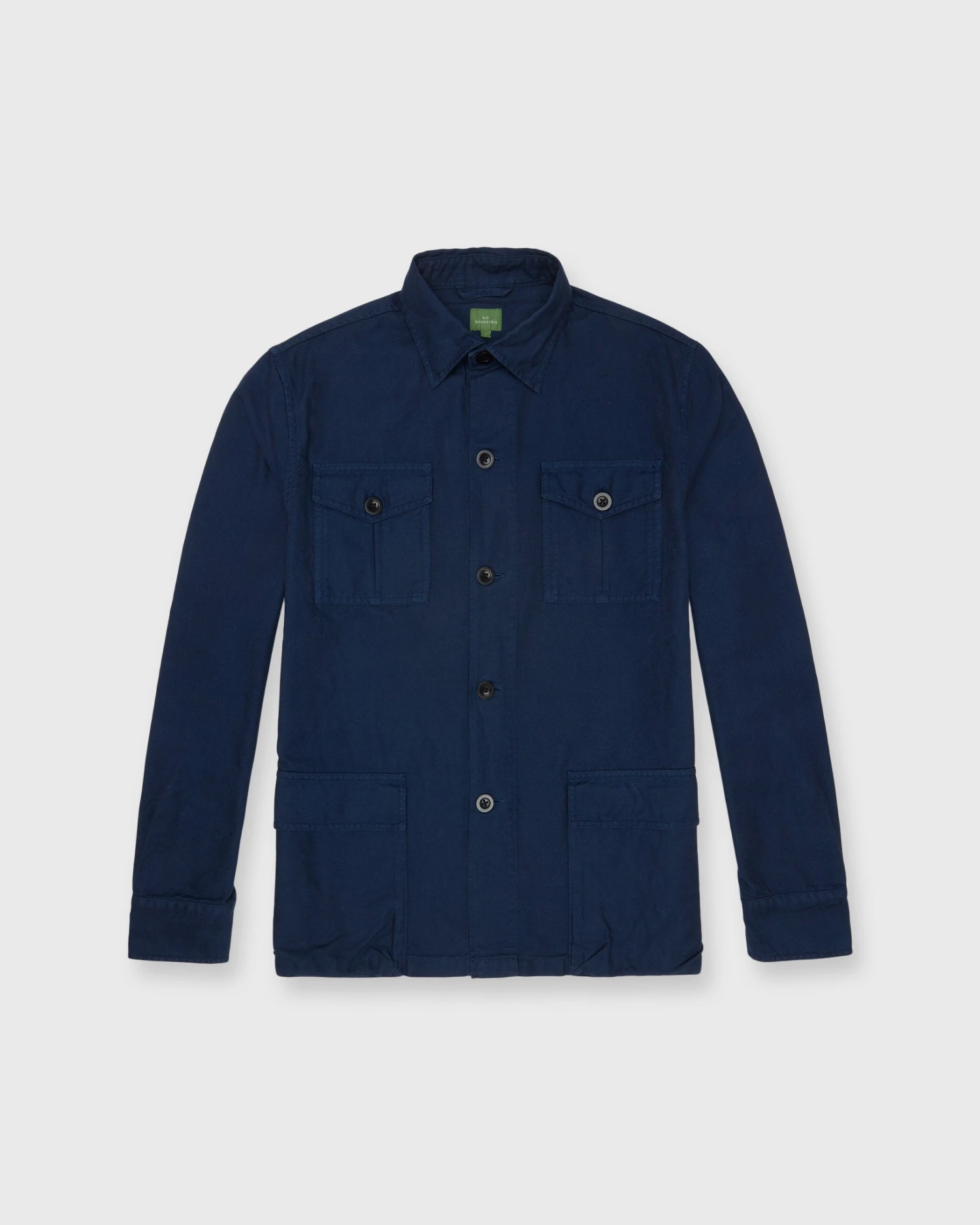 Military Jacket In Pacific Lightweight Canvas 1 Military Jacket In Pacific Lightweight Canvas