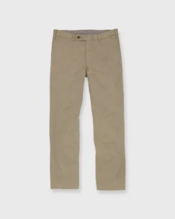 Garment-Dyed Sport Trouser In Mushroom Lightweight Twill