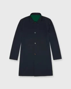 Ben Reversible Jacket In Navy/Green