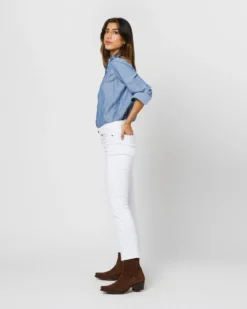 Understudy Shirt In Extra Light Washed Cotolino Chambray 15 Understudy Shirt In Extra Light Washed Cotolino Chambray -ULLA JOHNSON SHOP S71427 1882