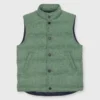 Cashball Vest In Lovat Harris Tweed