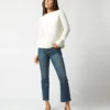 Golightly Sweater In Ivory Cashmere