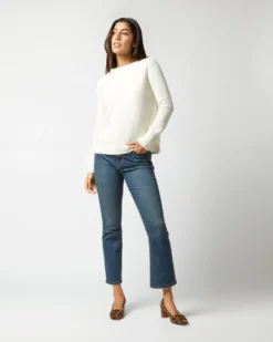 Golightly Sweater In Ivory Cashmere