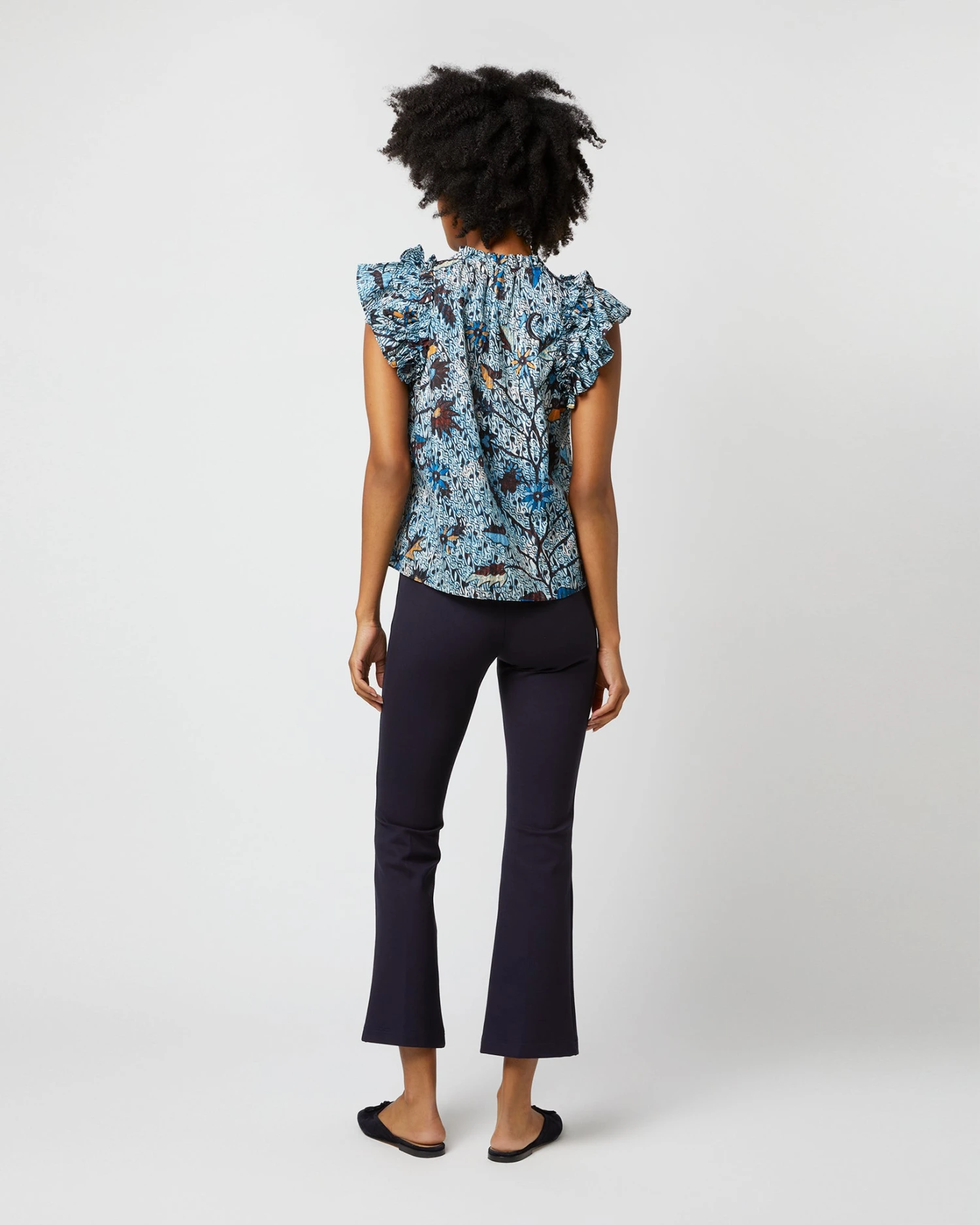 ULLA JOHNSON Fleur Top In Morning Glory 7 ULLA JOHNSON Fleur Top In Morning Glory - Image 7