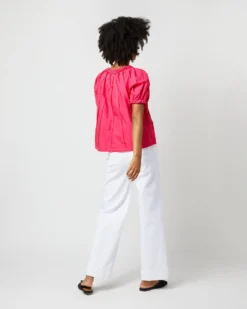 ULLA JOHNSON Lora Top In Orchid -ULLA JOHNSON SHOP S72109 2087