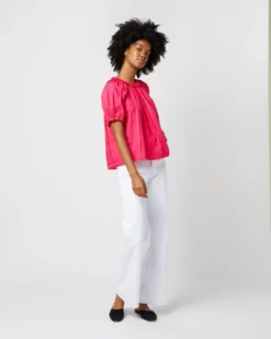ULLA JOHNSON Lora Top In Orchid -ULLA JOHNSON SHOP S72109 2094