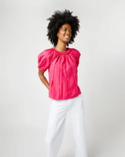 ULLA JOHNSON Lora Top In Orchid -ULLA JOHNSON SHOP S72109 2140