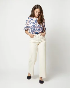 House T-Shirt In Va-Va Jersey -ULLA JOHNSON SHOP S72139 2383