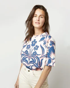 House T-Shirt In Va-Va Jersey -ULLA JOHNSON SHOP S72139 2471