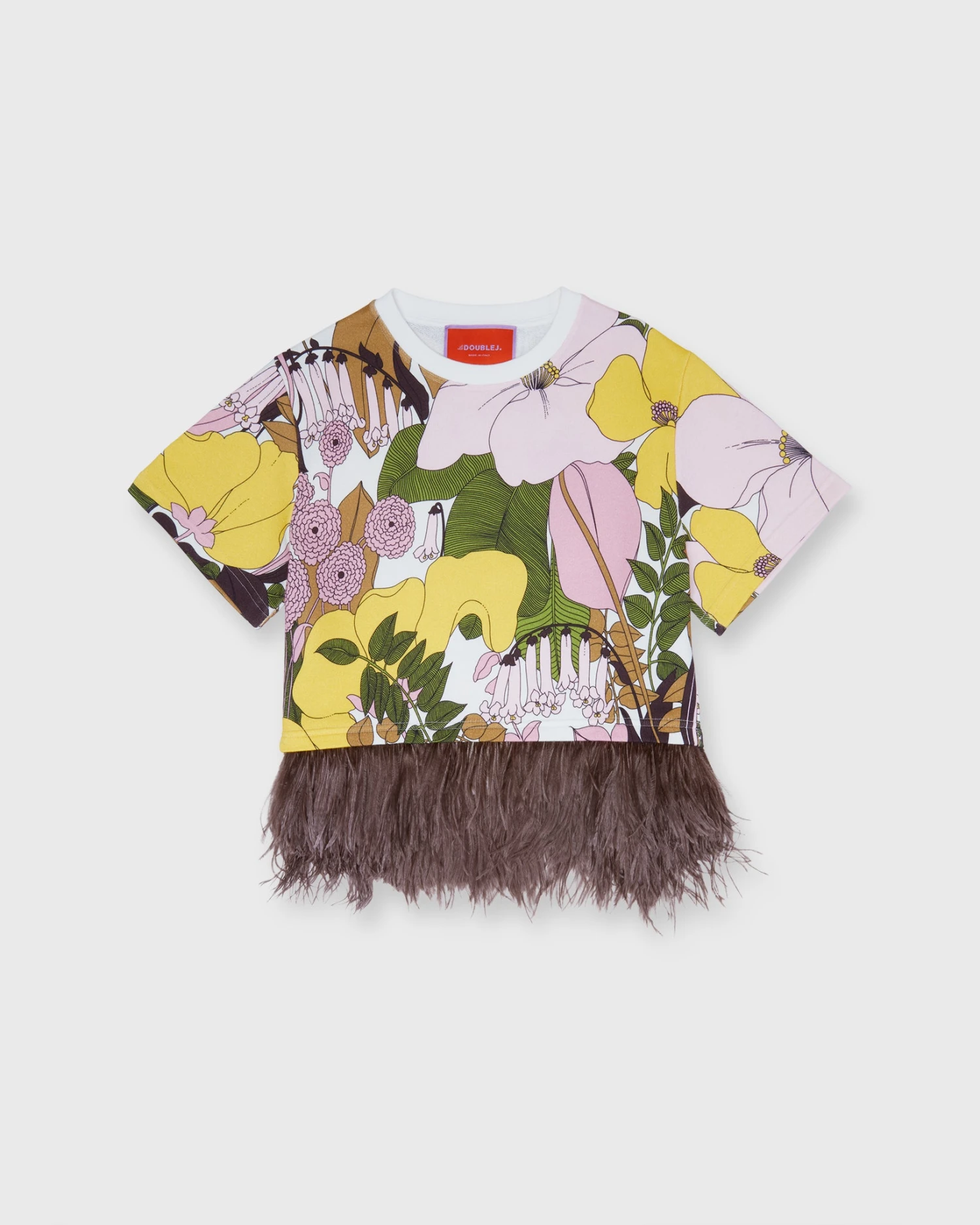 La Scala Tee In Big Flower Rose Jersey 1 La Scala Tee In Big Flower Rose Jersey