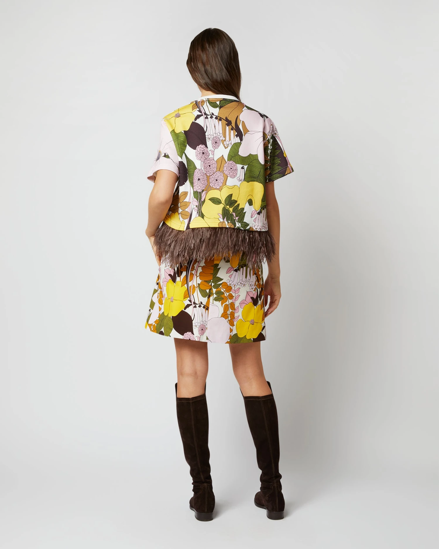 La Scala Tee In Big Flower Rose Jersey 8 La Scala Tee In Big Flower Rose Jersey - Image 8