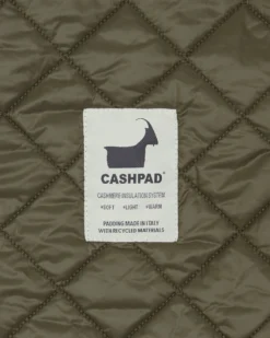 Cashpad Parka In Green Dry Waxed Poplin -ULLA JOHNSON SHOP S72162 124