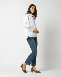 Poinsettia Top In White Poplin 12 Poinsettia Top In White Poplin -ULLA JOHNSON SHOP S72257 1230