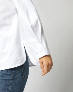 Poinsettia Top In White Poplin 17 Poinsettia Top In White Poplin -ULLA JOHNSON SHOP S72257 1280