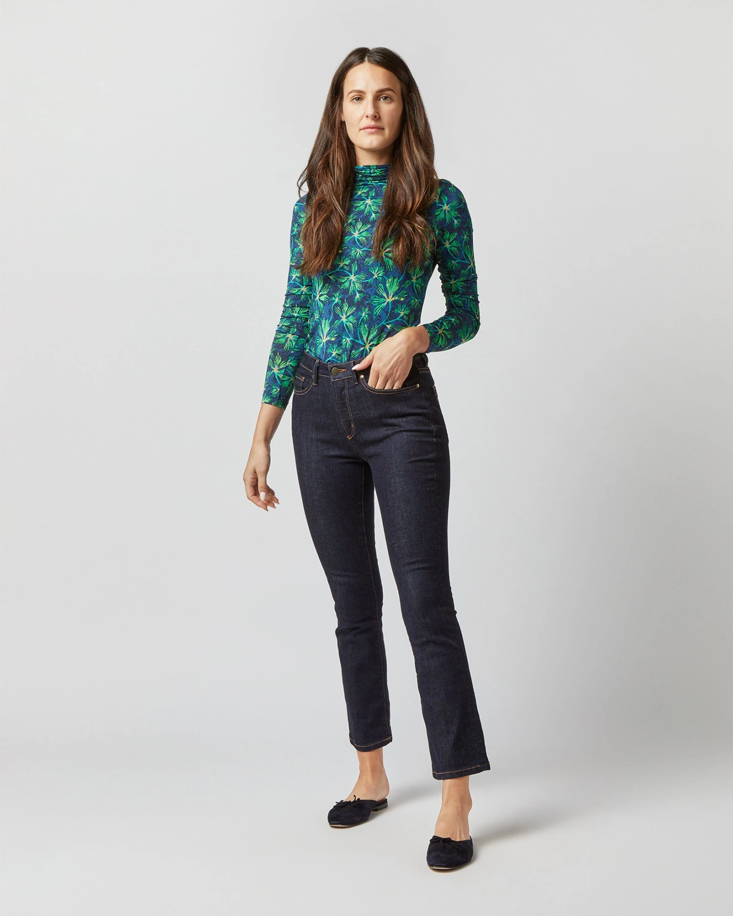 ULLA JOHNSON Aurelia Turtleneck In Serpentine 7 ULLA JOHNSON Aurelia Turtleneck In Serpentine - Image 7