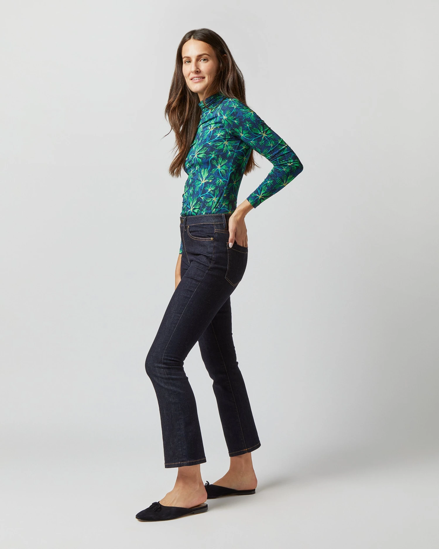 ULLA JOHNSON Aurelia Turtleneck In Serpentine 4 ULLA JOHNSON Aurelia Turtleneck In Serpentine - Image 4