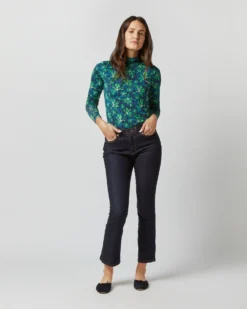 ULLA JOHNSON Aurelia Turtleneck In Serpentine