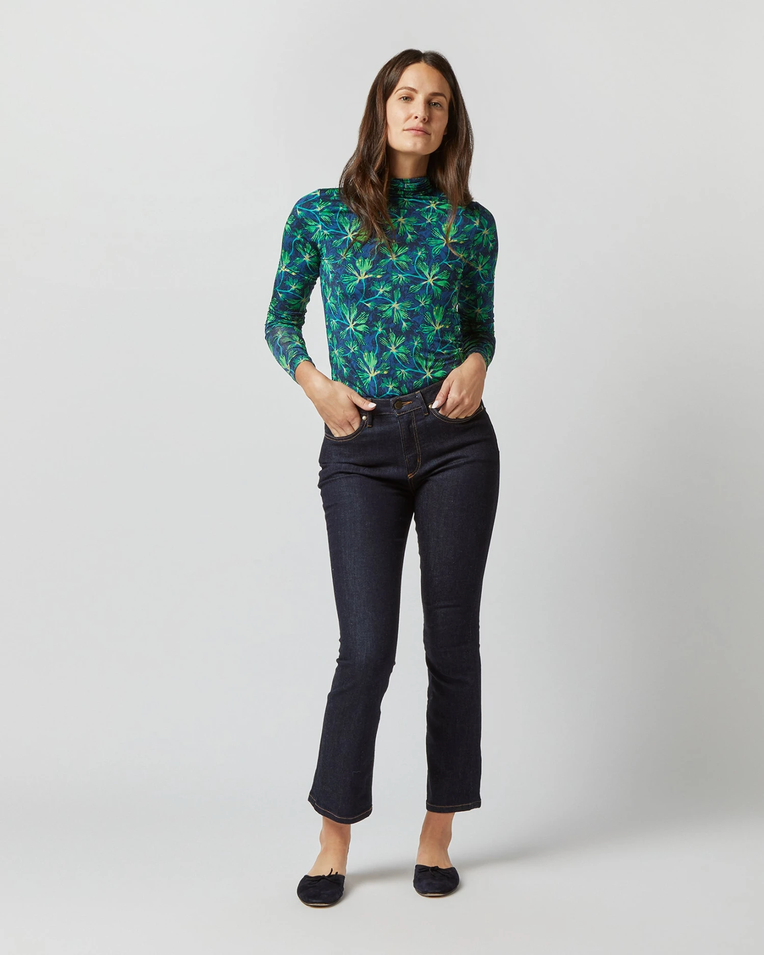 ULLA JOHNSON Aurelia Turtleneck In Serpentine 1 ULLA JOHNSON Aurelia Turtleneck In Serpentine