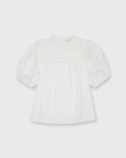 ULLA JOHNSON Adeline Top In Pristine