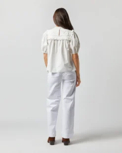 ULLA JOHNSON Adeline Top In Pristine -ULLA JOHNSON SHOP S72364 3055