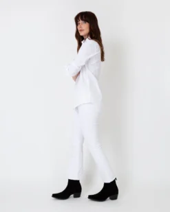 Tomboy Popover Shirt In White Poplin -ULLA JOHNSON SHOP S8479 4 522ce7a5 6110 40be 85a0 7d7995212058